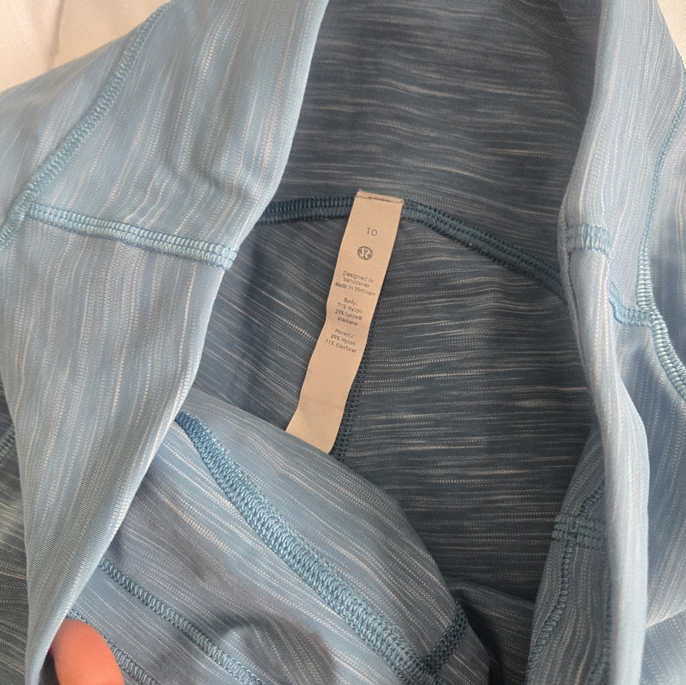 Lululemon Power Thru HR Sz 10 - Picture 5 of 7